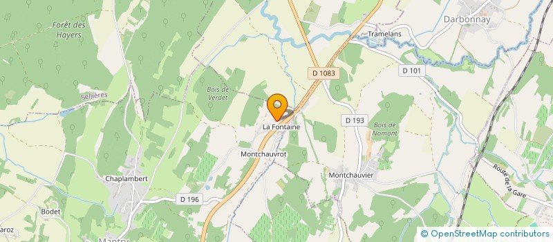 localisation de l'entreprise AJ.LM  MANTRY