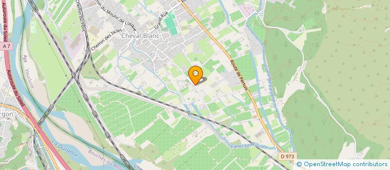 localisation de l'entreprise AJ LOCATION  CHEVAL-BLANC