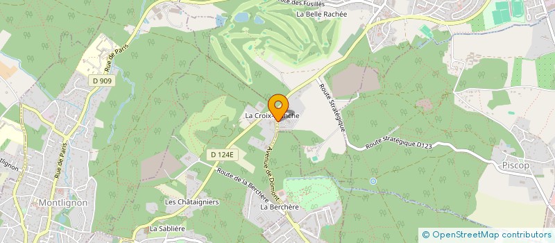 localisation de l'entreprise AJ LUZARCHES  DOMONT