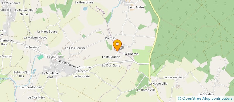 localisation de l'entreprise AJ METALLERIE  LAMBALLE-ARMOR