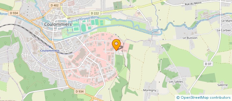 localisation de l'entreprise AJ NETT à COULOMMIERS