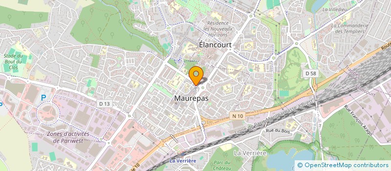 localisation de l'entreprise AJ NETTOYAGE  MAUREPAS