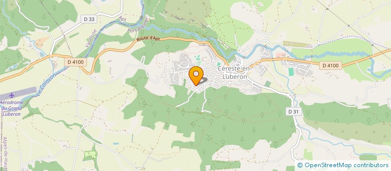 localisation de l'entreprise AJ PAYSAGES à CERESTE-EN-LUBERON