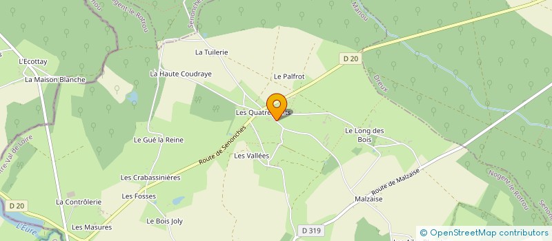 localisation de l'entreprise AJ PERSONAE à MANOU
