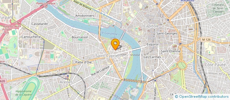 localisation de l'entreprise AJ PODES  TOULOUSE