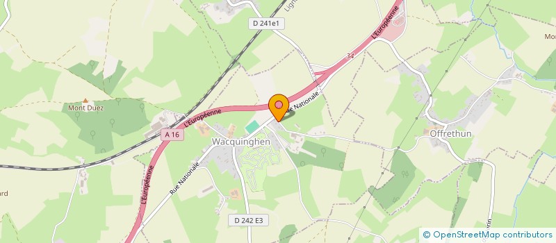 localisation de l'entreprise AJ PROJECTS à WACQUINGHEN