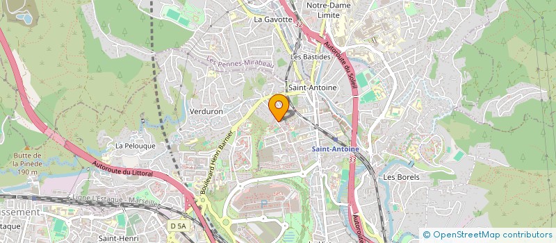 localisation de l'entreprise AJ RENOVATION à MARSEILLE