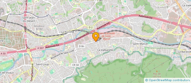 localisation de l'entreprise AJ SERVICE  MARSEILLE