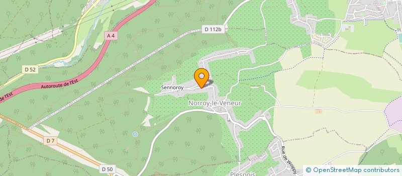localisation de l'entreprise AJ SERVICES à NORROY-LE-VENEUR