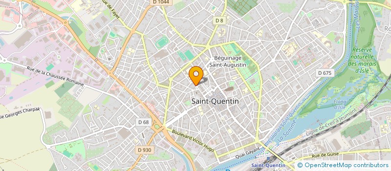 localisation de l'entreprise AJ SV à SAINT-QUENTIN