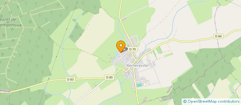 localisation de l'entreprise AJ TRANS  REMEREVILLE