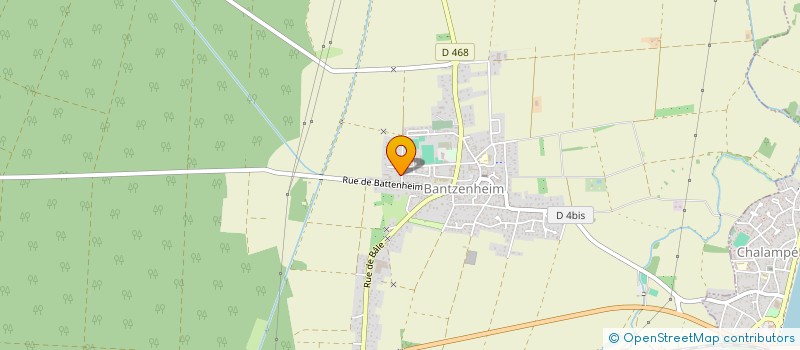 localisation de l'entreprise AJ TSCHUMPERLY  OTTMARSHEIM