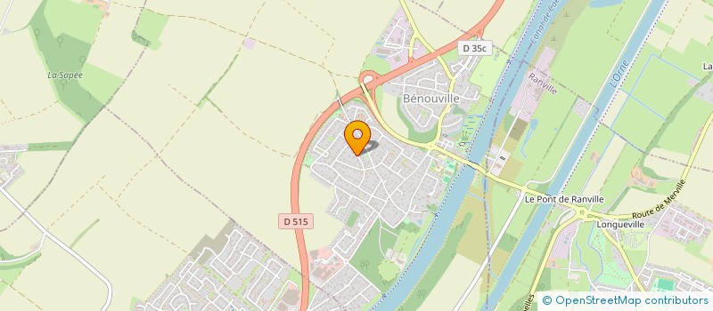 localisation de l'entreprise AJ2 à BENOUVILLE
