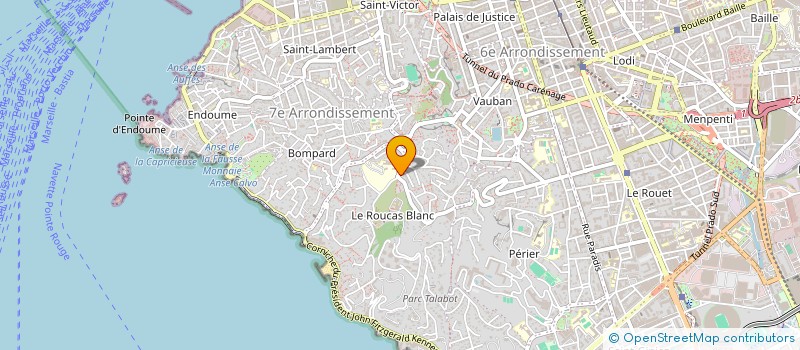 localisation de l'entreprise AJ2A à MARSEILLE