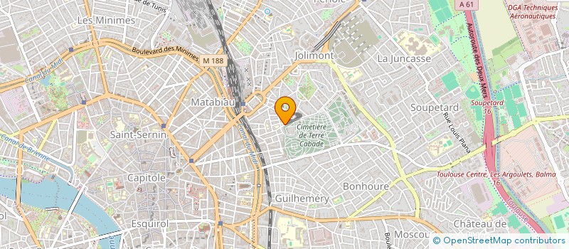 localisation de l'entreprise AJ2B à TOULOUSE