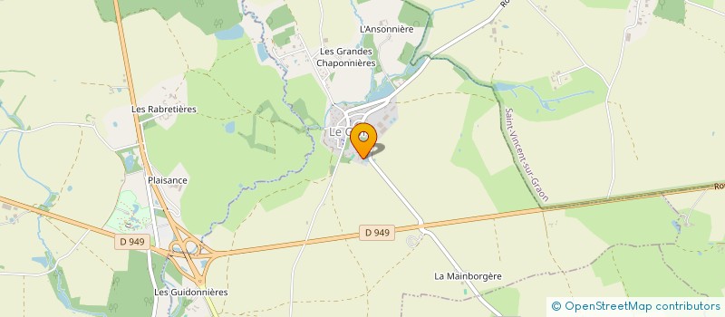 localisation de l'entreprise AJ2C  LE GIVRE