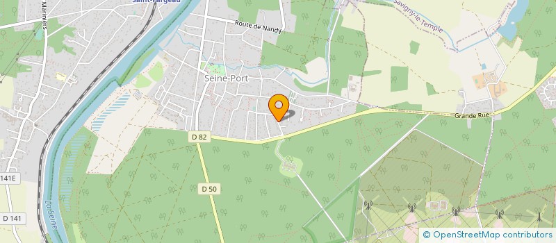 localisation de l'entreprise AJ2M  SEINE-PORT