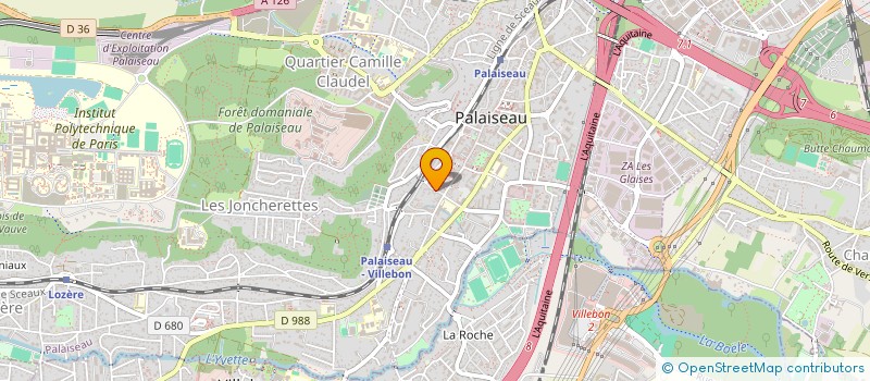 localisation de l'entreprise AJ2M PRO POSE à PALAISEAU
