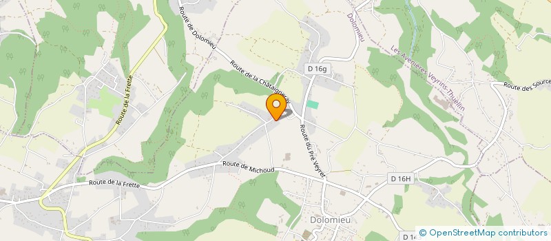 localisation de l'entreprise AJ2R  DOLOMIEU