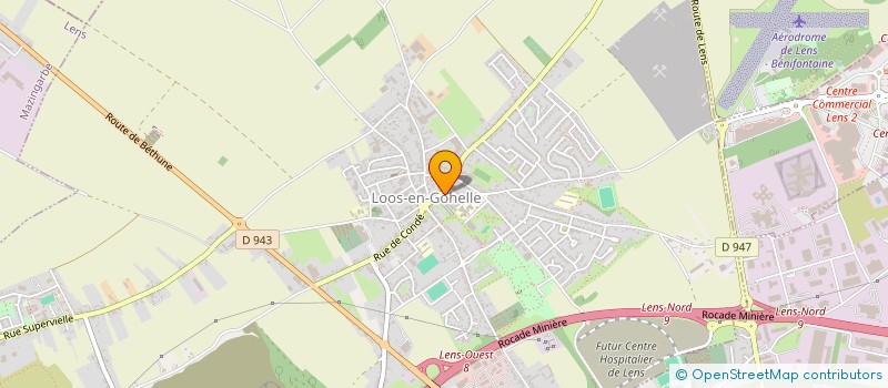 localisation de l'entreprise AJ2ZE IMMO  LOOS-EN-GOHELLE