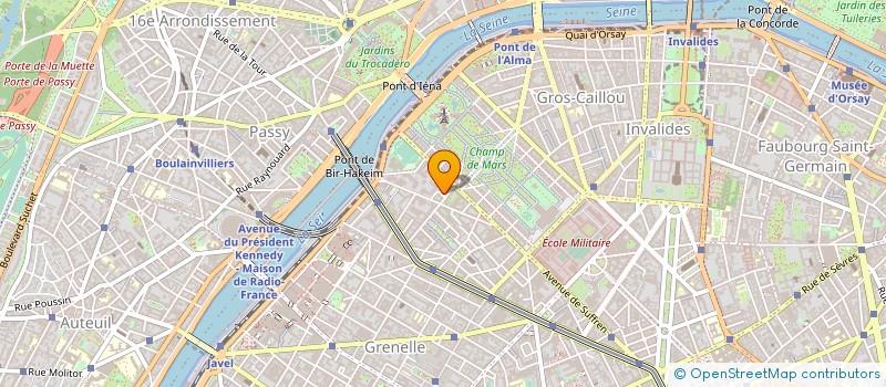 localisation de l'entreprise AJ3C à PARIS