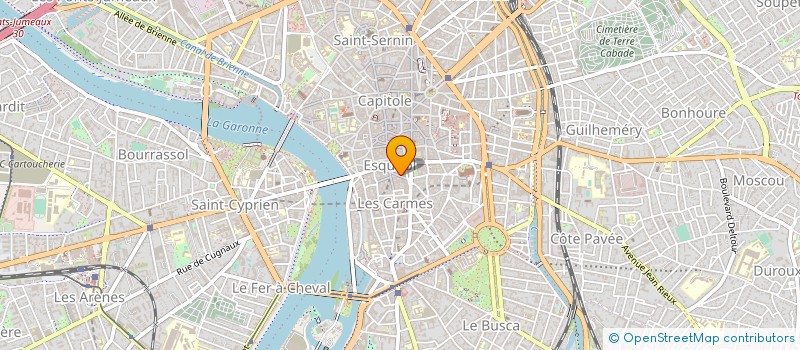 localisation de l'entreprise AJA à TOULOUSE