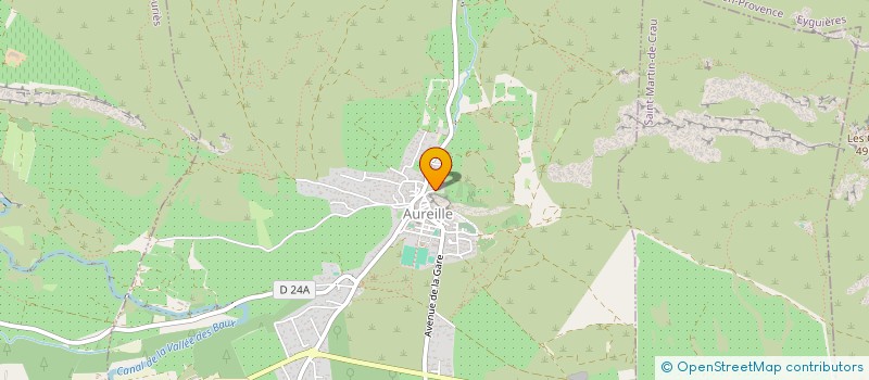 localisation de l'entreprise AJA  AUREILLE