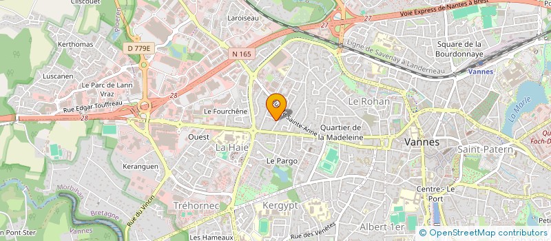 localisation de l'entreprise AJA CONSEILS à VANNES
