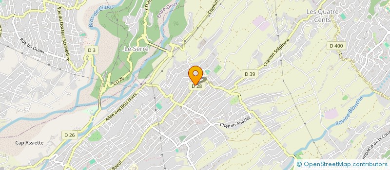 localisation de l'entreprise AJA DISTRIBUTIONS à SAINT-PIERRE