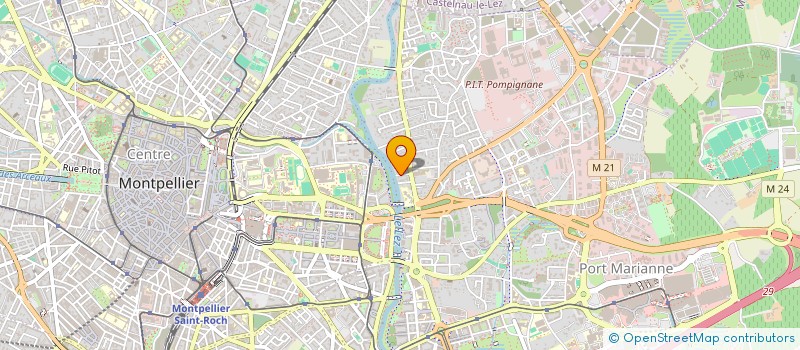 localisation de l'entreprise AJA.T à MONTPELLIER