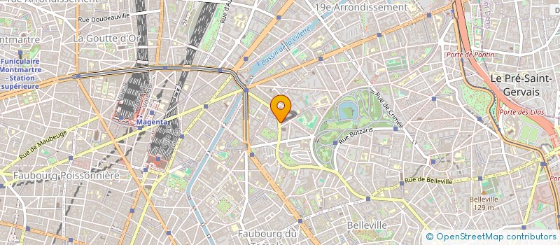 localisation de l'entreprise AJA TELECOM  PARIS