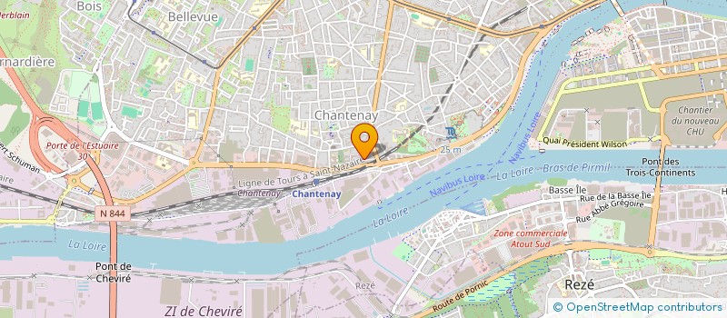 localisation de l'entreprise AJAC RIVEUR  NANTES