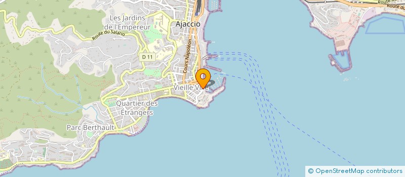 localisation de l'entreprise AJACCIO CROISIERES à AJACCIO