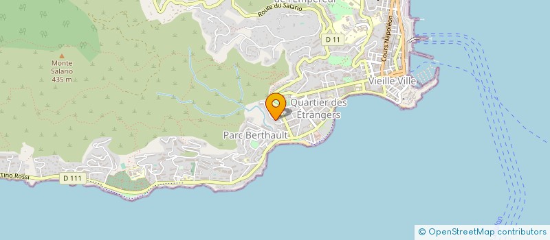 localisation de l'entreprise AJACCIO ESPACES VERTS  AJACCIO