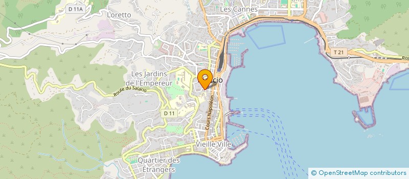 localisation de l'entreprise AJACCIO REPARATION AUTOMOBILE à AJACCIO