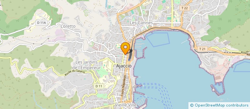 localisation de l'entreprise AJACCIO TERRASSEMENT SERVICES à AJACCIO