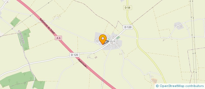 localisation de l'entreprise AJADE  CHAINTREAUX