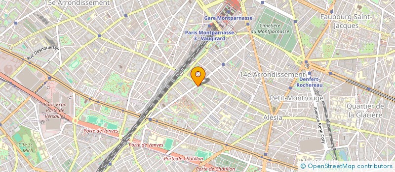 localisation de l'entreprise AJAE  PARIS