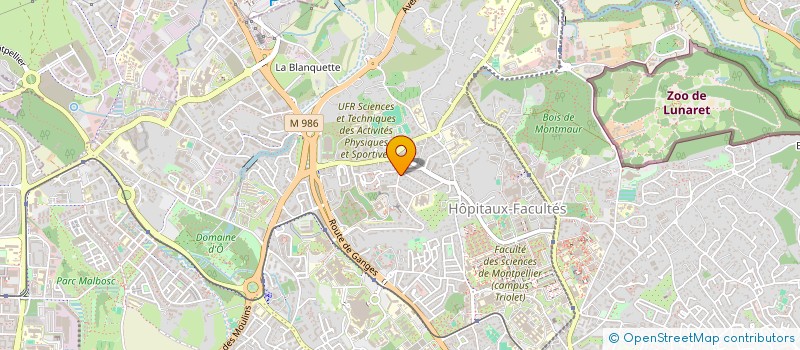 localisation de l'entreprise AJAK  MONTPELLIER