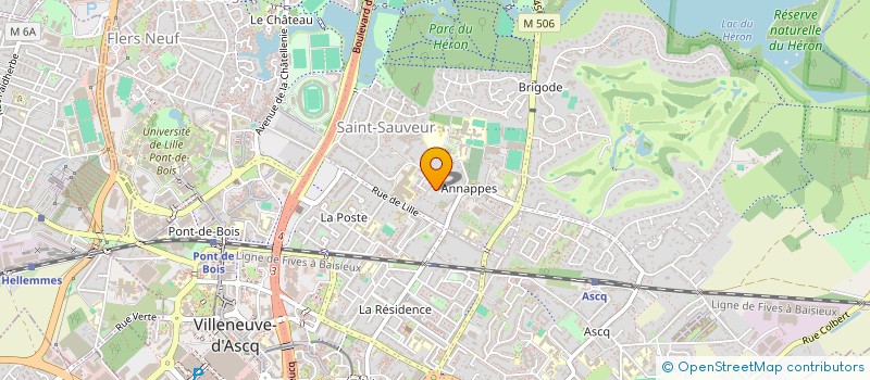 localisation de l'entreprise AJALA à VILLENEUVE-D'ASCQ