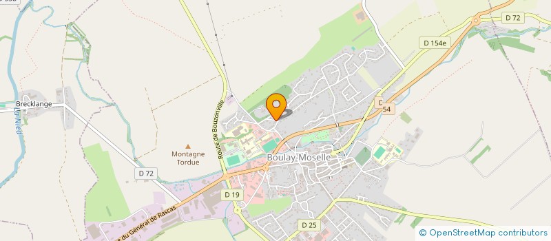 localisation de l'entreprise AJAM à BOULAY-MOSELLE