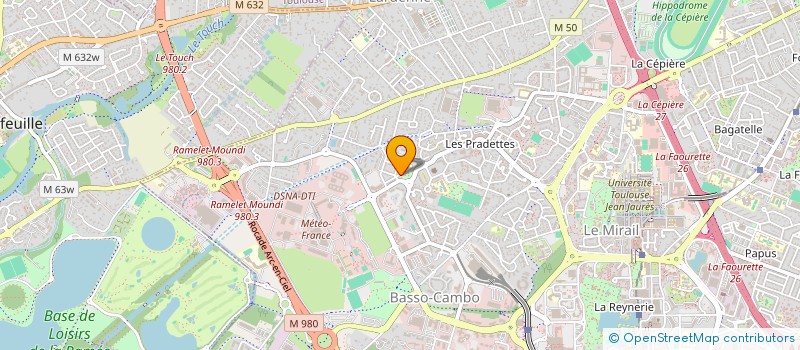 localisation de l'entreprise AJAM AGENCE WEB (AAW) à TOULOUSE