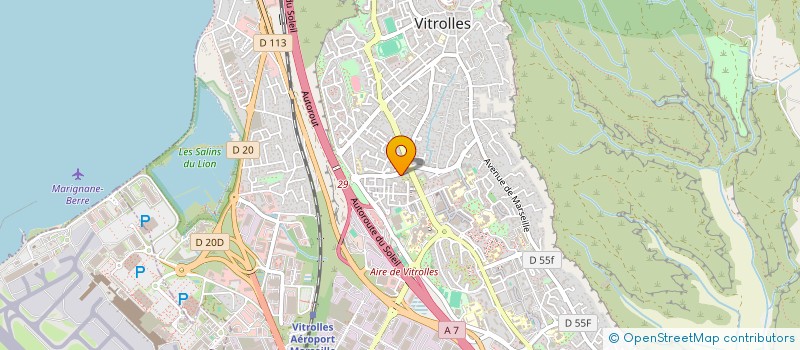 localisation de l'entreprise AJANDCO à VITROLLES