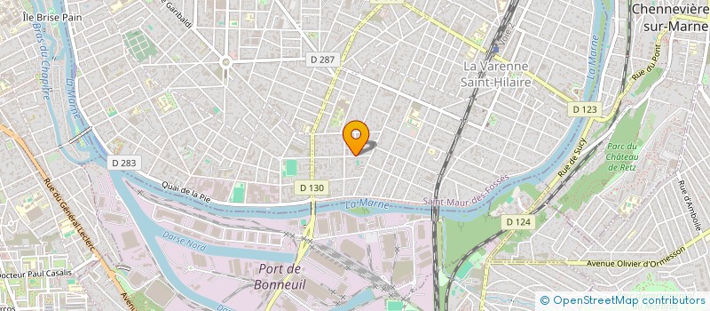 localisation de l'entreprise AJARINVEST à SAINT-MAUR-DES-FOSSES