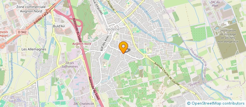 localisation de l'entreprise AJAUN  VEDENE