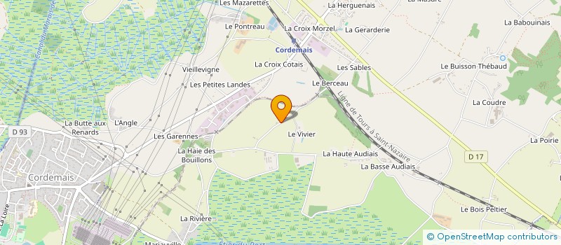 localisation de l'entreprise AJAY PROTECTION ANIMALE  CORDEMAIS