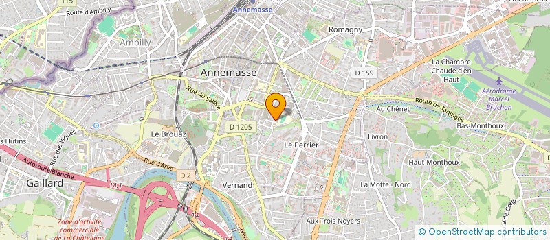 localisation de l'entreprise AJB  AMBILLY