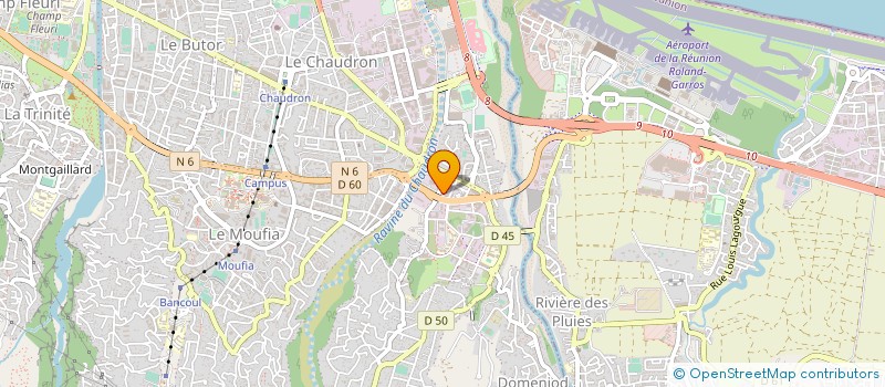 localisation de l'entreprise AJB à SAINT-PAUL