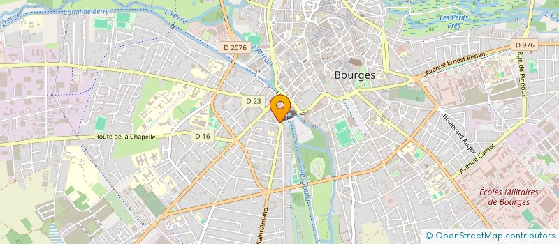 localisation de l'entreprise AJB CONCEPT à BOURGES