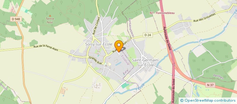 localisation de l'entreprise AJB CONSEILS BONNEFOY ASSOCIES  SOISY-SUR-ECOLE